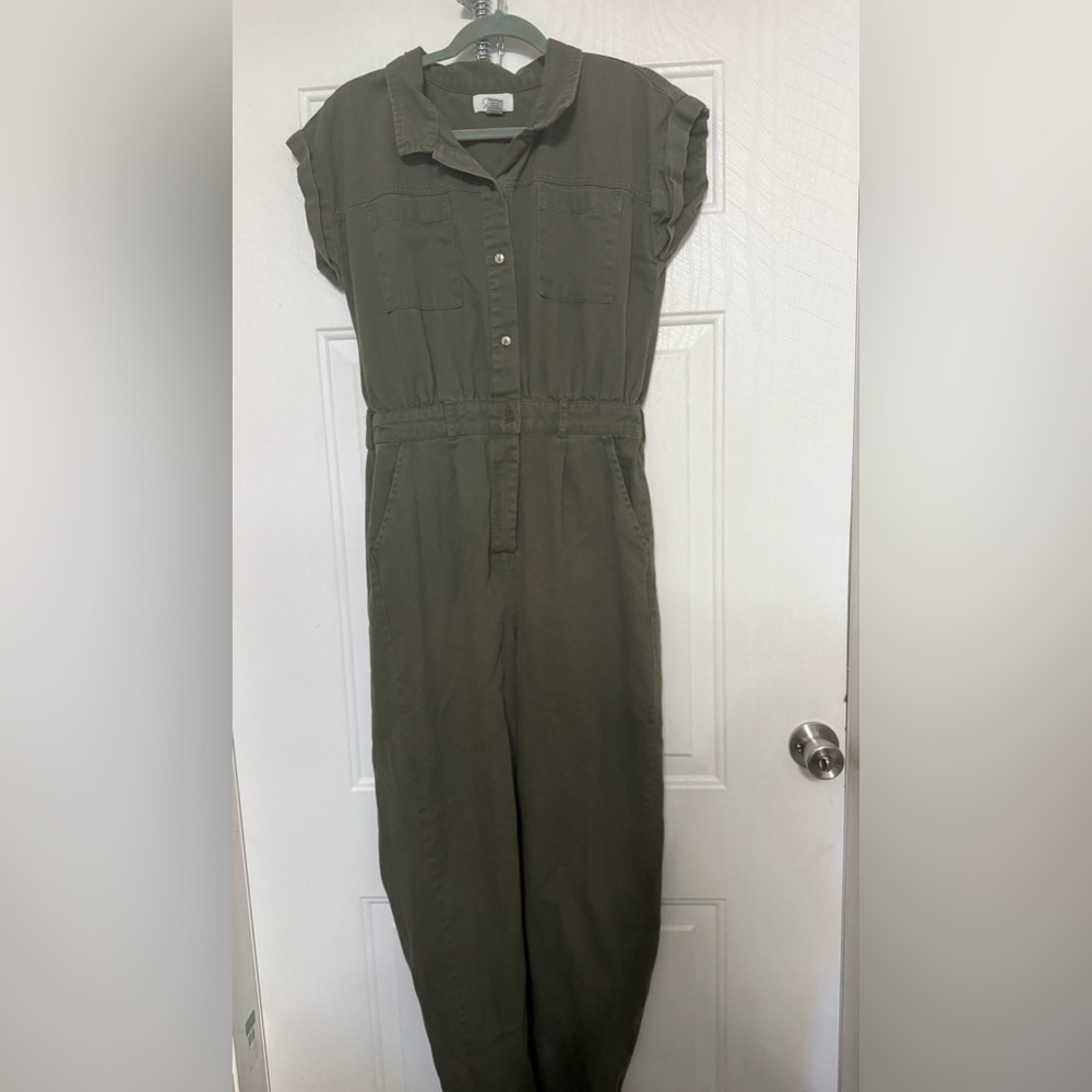 Japna Olive Green Women's Jumpsuit M